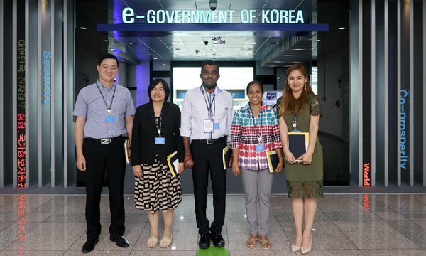 A visit of the delegation from 5 Asian Countries