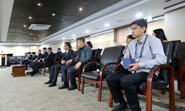 A visit of government delegation from Uzbekistan