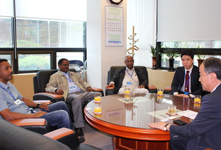 A visit of Delegation from MCIT, Ethiopia