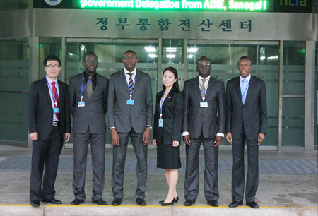 A visit of Government Delegation from ADIE, Senegal