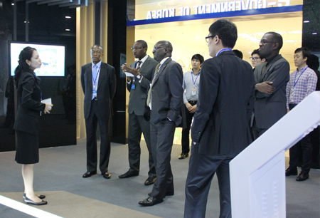 A visit of Government Delegation from ADIE, Senegal