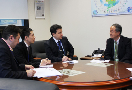 A visit of Deputy Chairman of State Committee for CITT, Uzbekistan