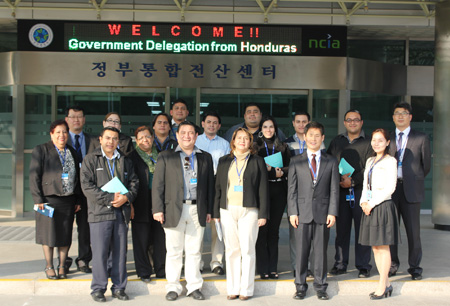 A visit of Government Delegation from Honduras