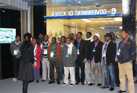 A visit of Delegation from 3 Eastern African countries