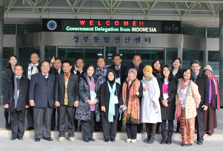 A visit of Government Delegation from Indonesia