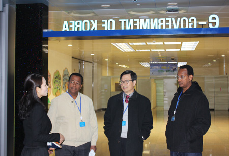 A visit of Delegation from AAIT, Ethiopia