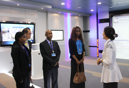 A visit of Delegation from Botswana
