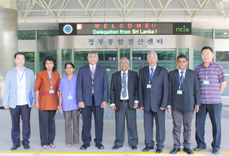 A visit of Delegation from Sri Lanka