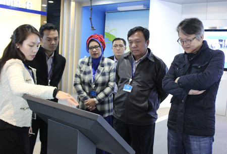 A visit of Delegation from Government of Indonesia