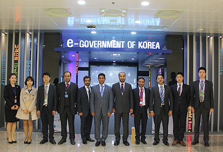 A Visit of Government Delegation from U.A.E.