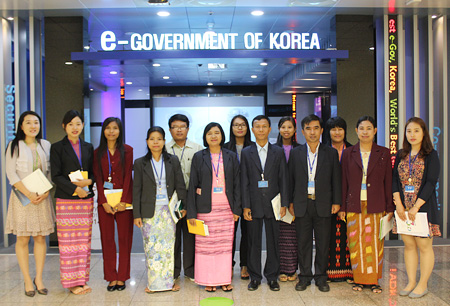 A Visit of Government Delegation from Myanmar