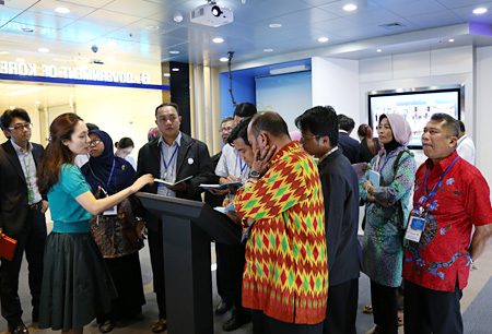 A Visit of Government Delegation from Indonesia