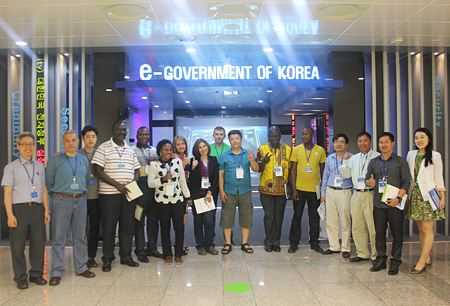 A Visit of Government Delegation from 9 countries