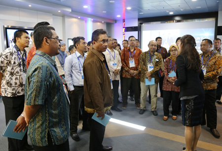 A Visit of Government Delegation of Indonesia