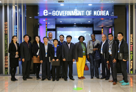 A Visit of Government Delegation from 8 countries
