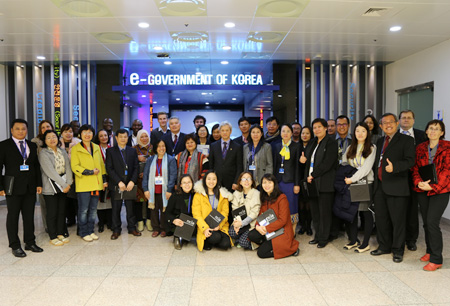 A Visit of Government Delegation from 9 countries