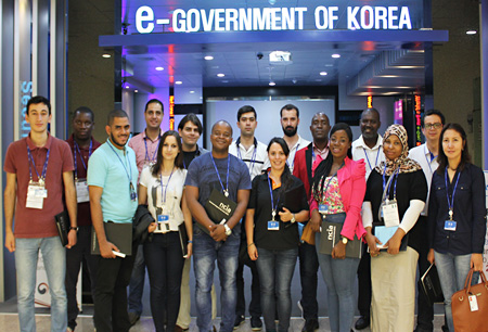 A visit of Government Delegation from KOICA e-Gov. Training Program