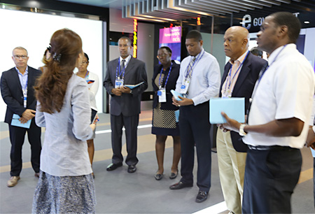 A visit of Government Delegation from CARICOM Member Countries
