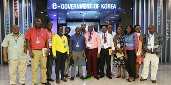 A visit of delegation from African countries
