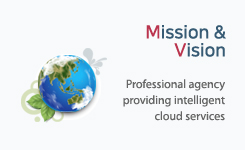 Mission & Vision Professional agency providing intelligent cloud services