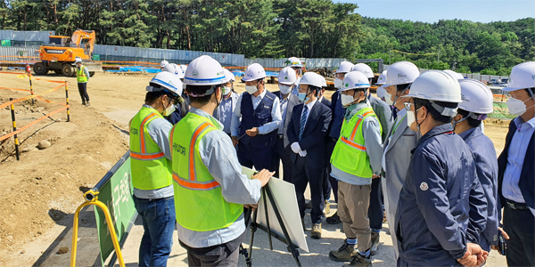 NIRS Daegu Construction Site Visit
