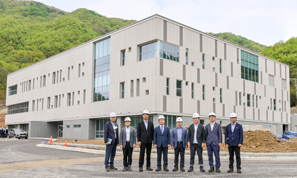 Visit to NIRS Gongju construction site