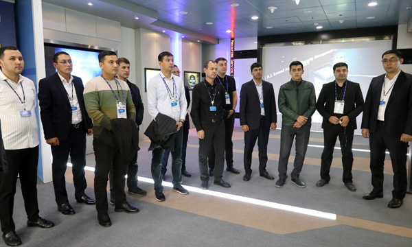 A visit of delegation from Uzbekistan