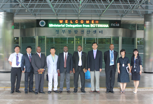Visit of Ministerial Delegation from Botswana