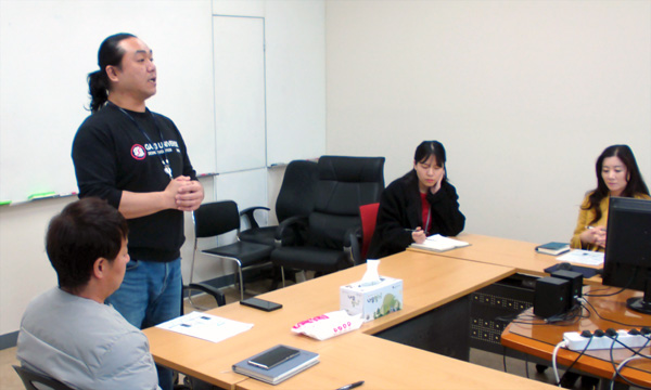 User training on the new integrated file server