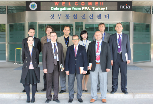 A visit of delegation from Public Procurement Authority of Turkey