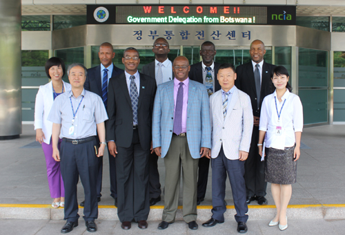 A visit of Delegation from Ministry of Transport and Communications, Botswana