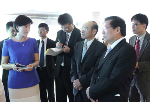 A visit of Deputy Minister of the Interior from Taiwan
