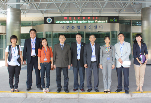 A visit of Government Delegation from Vietnam