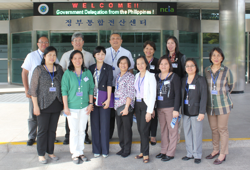 A visit of Government Delegation from the Philippines