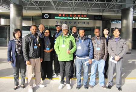A visit of delegation from INSA, Ethiopia