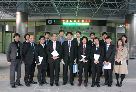 A visit of delegation from Japan
