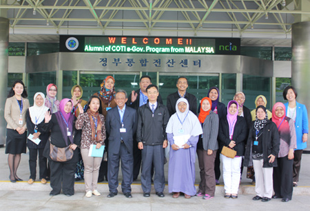 A visit of Alumni of EDP COTI Program from Malaysia
