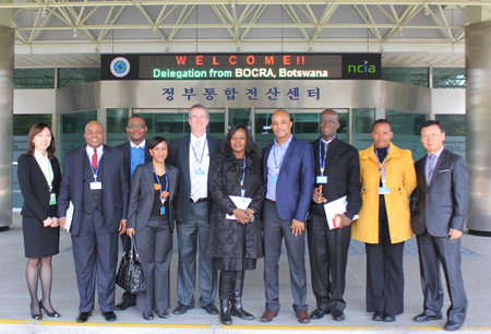 A visit of Delegation from BOCRA, Botswana