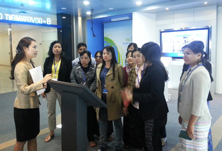 A visit of Delegation from Central Statistics Office of Myanmar