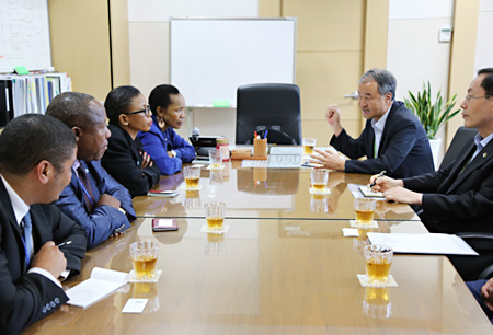 A visit of Ministerial Delegation from Botswana