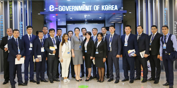 A visit of delegation from Uzbekistan