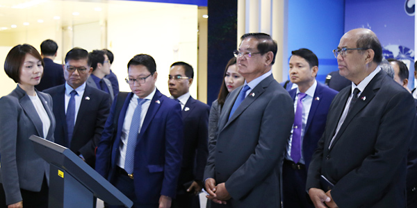 A visit of ministerial delegation from Cambodia