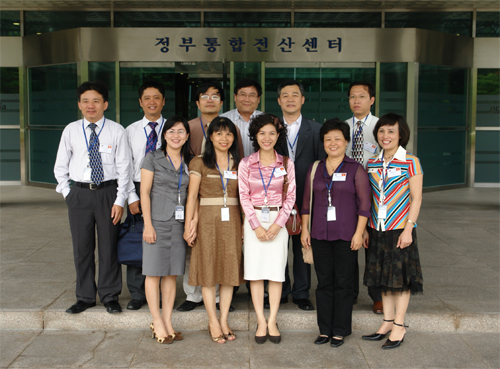 외국정부 연수단, 대한민국 전자정부 정보관리체계에 뜨거운 관심