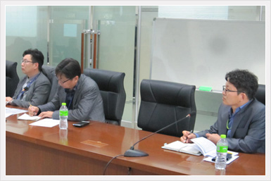 국가융합망 네트워크 전문가 T/F 킥오프 회의 개최를 진행하고 있다.