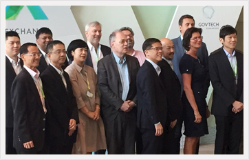 Smart Nation Innovation 심포지움 및 Digital Government Exchange 2018 참가