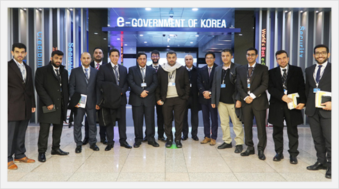 사우디아라비아 국가정보센터, 본원 홍보관 방문 (2019. 2.12)