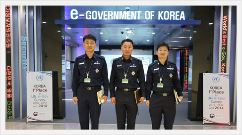 공군 정보통신학교 교관, 본원 홍보관 방문 (2019.3.20)