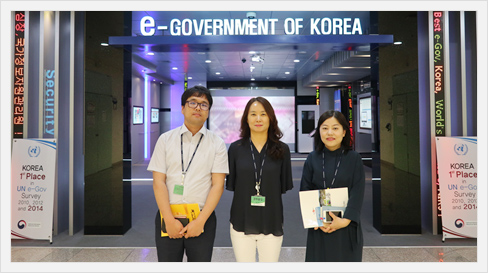 경북도청 정보통신과 공무원, 본원 홍보관 방문 (2019.5.23)